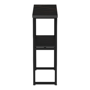 Consola, Solain, Negru, 29x79x85 cm - Img 5