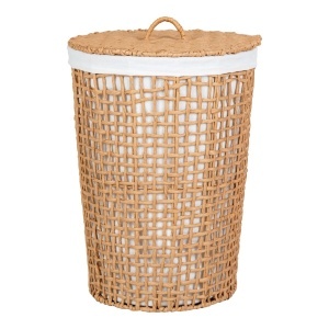 Cos pentru rufe Pomal, Natural, 42x42x56 cm - Img 4