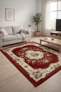 Covor, Lotos, Rosu, 60x110 cm, Delta Lotos 570 210