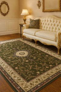 Covor, Lotos, Verde, 60x110 cm, Delta Lotos 523 310