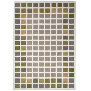 Covor Renga Wool Verde 200x290 cm - Img 5