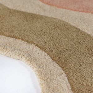 Covor traversa Cascade Wool Mov 80x300 cm - Img 4