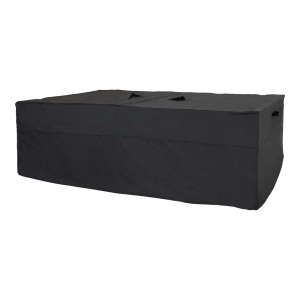 Husa de protectie pentru canapea Luxury, Negru, 210x180x95 cm - Img 3