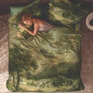 Lenjerie Sauvage Green King Size (Bumbac Egiptean)