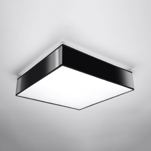 Lustra Horus Negru 45x45x11 cm - Img 2