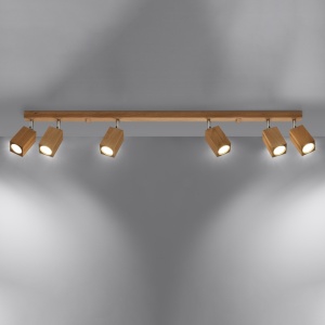 Lustra Keke Stejar 120x5x20 cm - Img 3