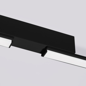 Lustra LED Lagom Negru 4000K 181x4x7 cm - Img 7