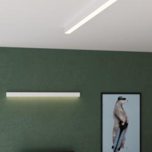 Lustra LED Pinne Alb 4000K 200x6x6 cm - Img 9