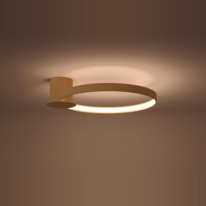 Lustra LED Rio Auriu 3000K 78x87x12.5 cm - Img 3
