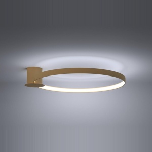 Lustra LED Rio Auriu 4000K 110x118x12.5 cm - Img 3
