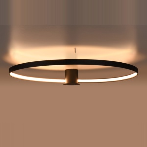 Lustra LED Rio Negru 3000K 110x118x12.5 cm - Img 3