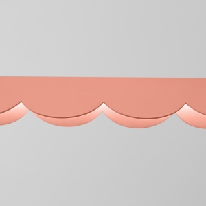 Lustra suspendata LED Biscuit Peach 4000K 131x13x200 cm - Img 7