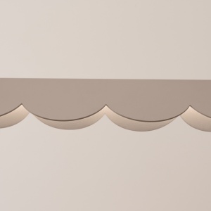 Lustra suspendata LED Biscuit Taupe 3000K 131x13x200 cm - Img 7