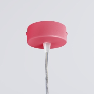 Lustra suspendata LED Farge Roz 4000K 120x8x150 cm - Img 8