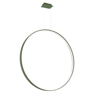 Lustra suspendata LED Rio 110 Olive 3000K 110x16x150 cm