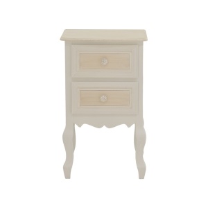 Noptiera Joliene Pako World Alb 40x34.5x64.5 cm - Img 2