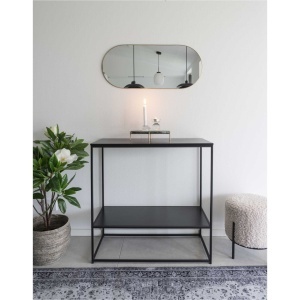 Oglinda de perete Jersey, Auriu, 35x80x0.5 cm
