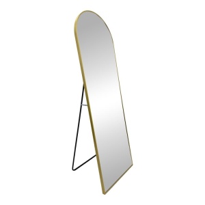 Oglinda Lorens, Pako World, Aluminiu, Auriu, 46x40x150 cm