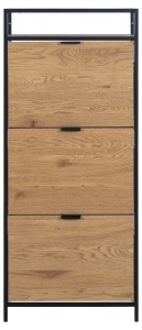 Pantofar Seaford, Negru, 129x56x30 cm - Img 5