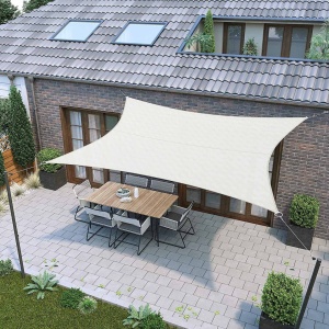 Prelata parasolar Songmics Alb 200x300 cm - Img 3