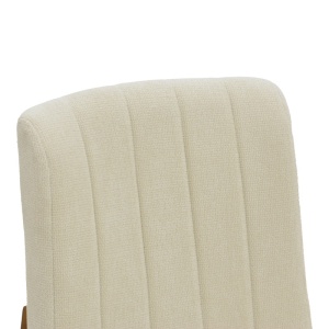 Scaun de bar Dalby, Ecru, 50x45x102.5 cm - Img 6