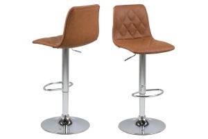 Scaun de bar Emu, Maro, 110x40x48.5 cm - Img 2