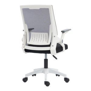 Scaun de birou V2, Penza, Alb, 58x48x102 cm - Img 2