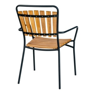 Scaun dining Cleveland, Natural, 58x64x91 cm - Img 2