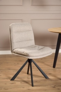 Scaun dining Dean, Bej, 85x47.5x57 cm - Img 2