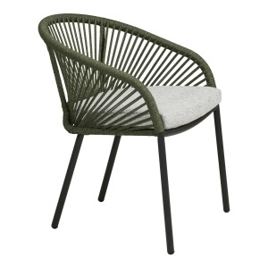Scaun dining Novella, Gri, 63.5x57.5x77 cm