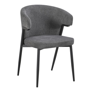 Scaun Ezande, Antracit, 48x55x81.5 cm