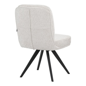 Scaun Rotativ, Novo, Alb, 50x65.5x90 cm - Img 2