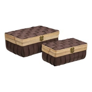 Set 2 piese Cosuri Medan, Maro, 19x30x12 cm - Img 5