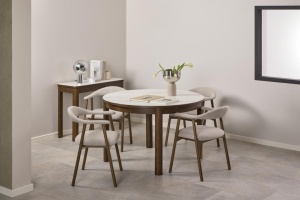 Set 2 piese Extensii masa Southampton, Gri, 3.1x50x120 cm