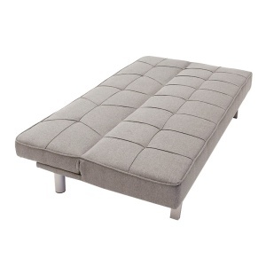 Set mobilier studenti canapea si masuta de cafea, 2 buc, Glide, Gri, 175x83x74 cm - Img 5