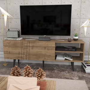 Έπιπλο TV Ronas-Walnut
