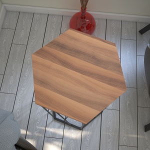 Βοηθητικό τραπεζάκι Cetrus - Walnut - Img 5