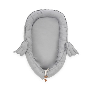 Βρεφικό κρεβατάκι Babynest Γκρι 110x70x12 cm - Img 3