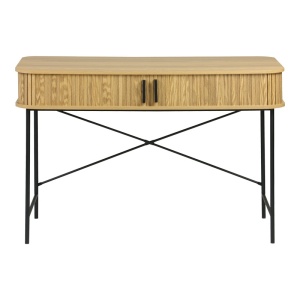 Γραφείο Scandi, Pako World, MDF/Μέταλλο, Φυσικό, 120x60x76 cm - Img 2