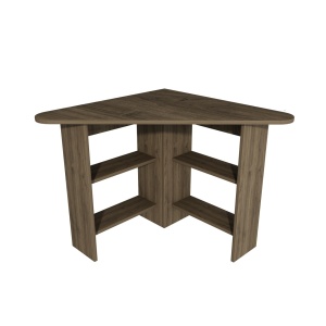 Γωνιακό γραφείο Corner Καρυδί 80x73.8x80 cm - Img 5