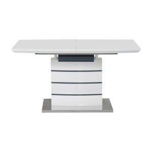 Επεκτεινόμενο τραπέζι Darsile Γκρι Ανθρακί MDF 140x90x76 cm - Img 4