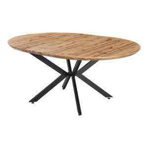 Επεκτεινόμενο τραπέζι Edina, Pako World, MDF, Sonoma, 130-170x130x75 cm - Img 2