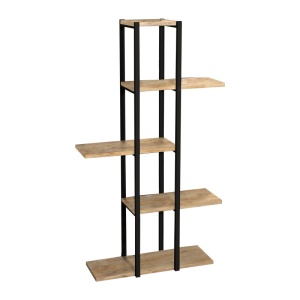 Επιδαπέδιο ράφι Ploko Pako World Δρυς 60x24x110 cm
