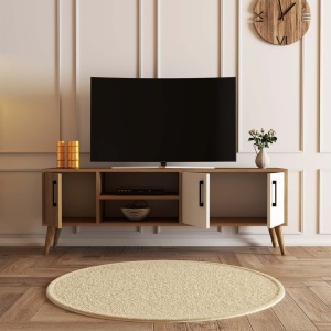 Έπιπλο TV Exxen Δρυς 150x52x34 cm - Img 3