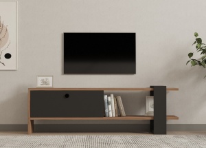 Έπιπλο TV Ova Δρυς 120x36.8x25 cm - Img 2