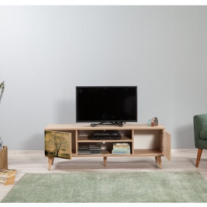 Έπιπλο TV Truva-729 Sonoma Oak - Img 4