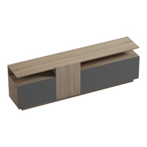 Έπιπλο TV Vendora Ανθρακί 150x29.5x46.3 cm - Img 6
