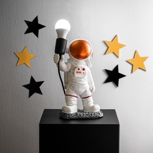 Επιτραπέζιο φωτιστικό Astronaut Πολύχρωμο 20x32x15 cm - Img 2