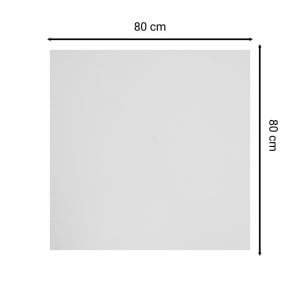 Επιφάνεια τραπεζιού Sizzle Pako World Σκούρο Γκρι 80x80x3.5 cm - Img 4