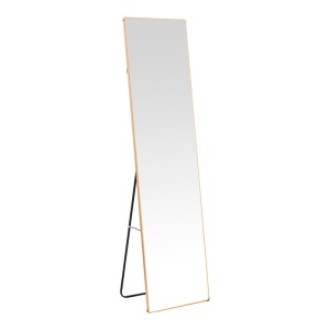 Καθρέφτης Moira Χρυσό 40x28x150 cm